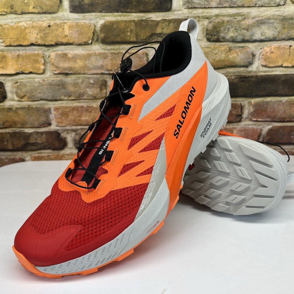 Salomon Sense Ride 5 M Running Hiking Shoes 470462 Size US 12.5, UK 12